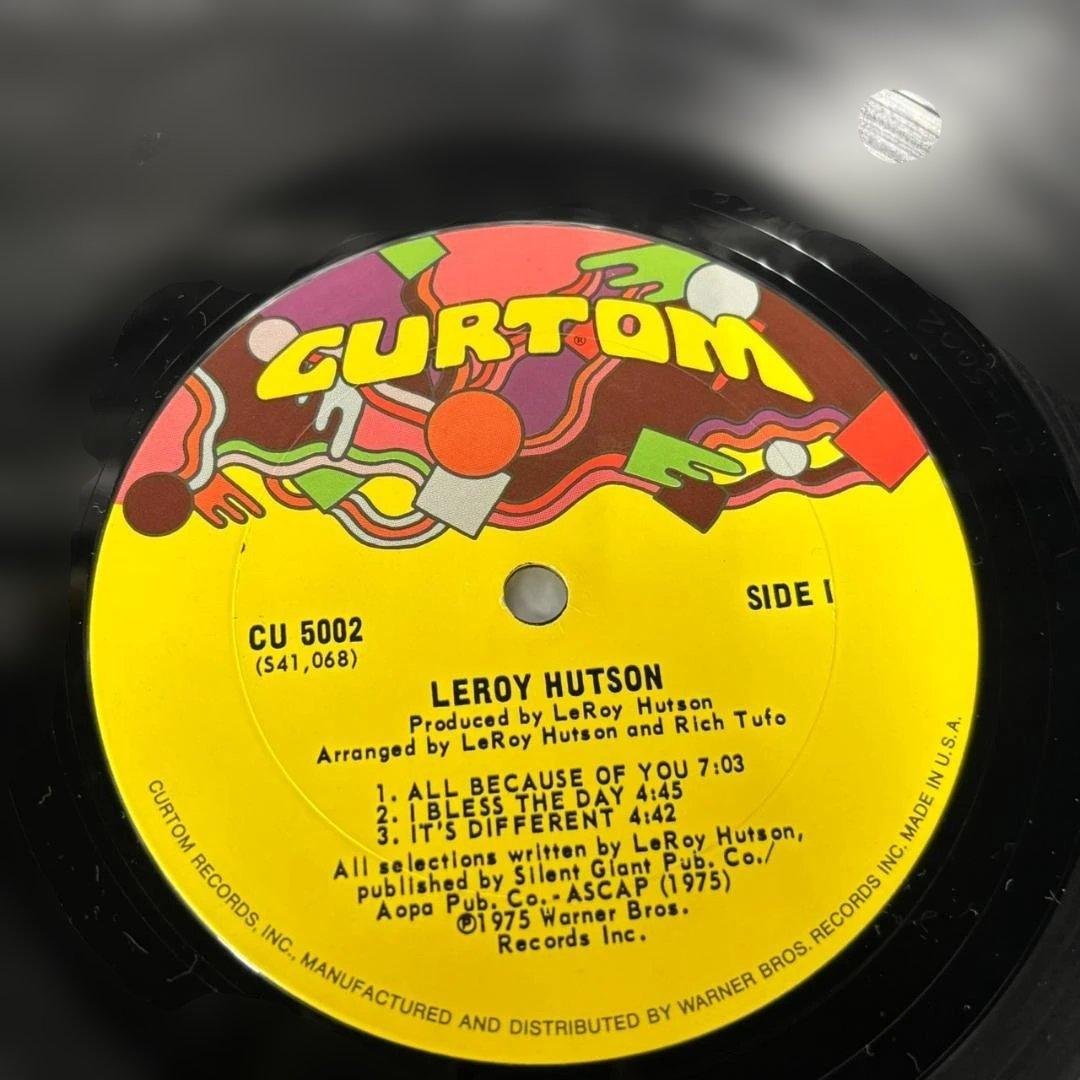 LEROY HUTSON レコード　リロイ・ハトソン　LP　洋楽　レア　希少
