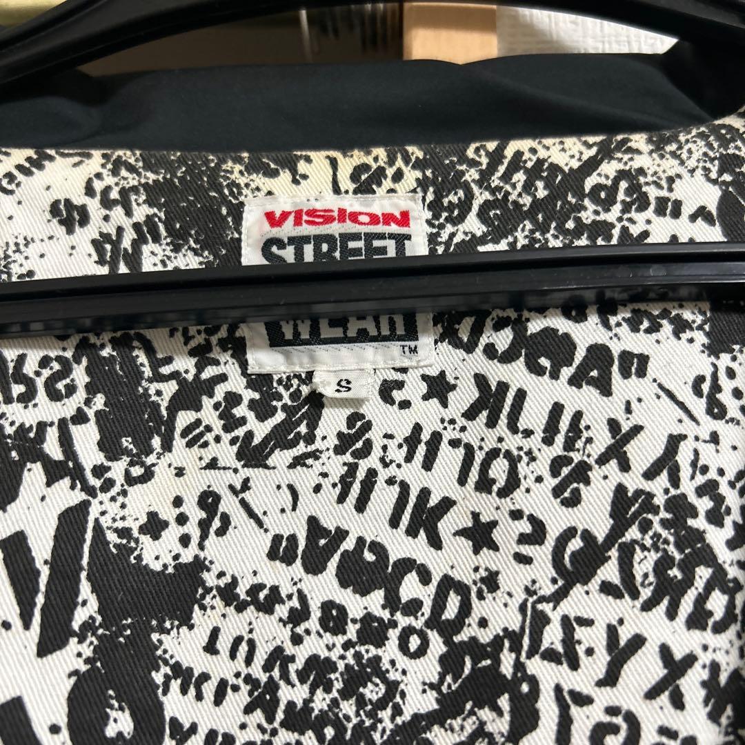 VISION ストリートウェア ブラックジャケットサイズS