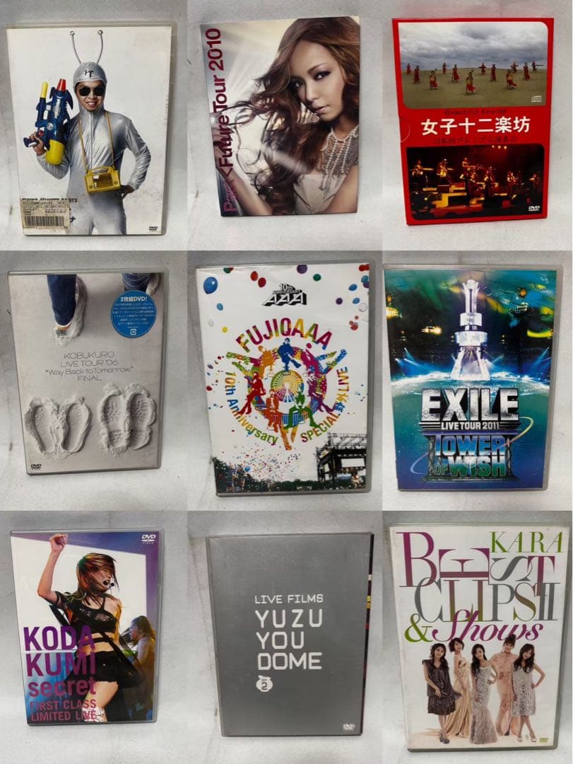 約100枚　超大量DVDまとめ お笑い 映画 ディズニー ライブ ジブリ 歌手