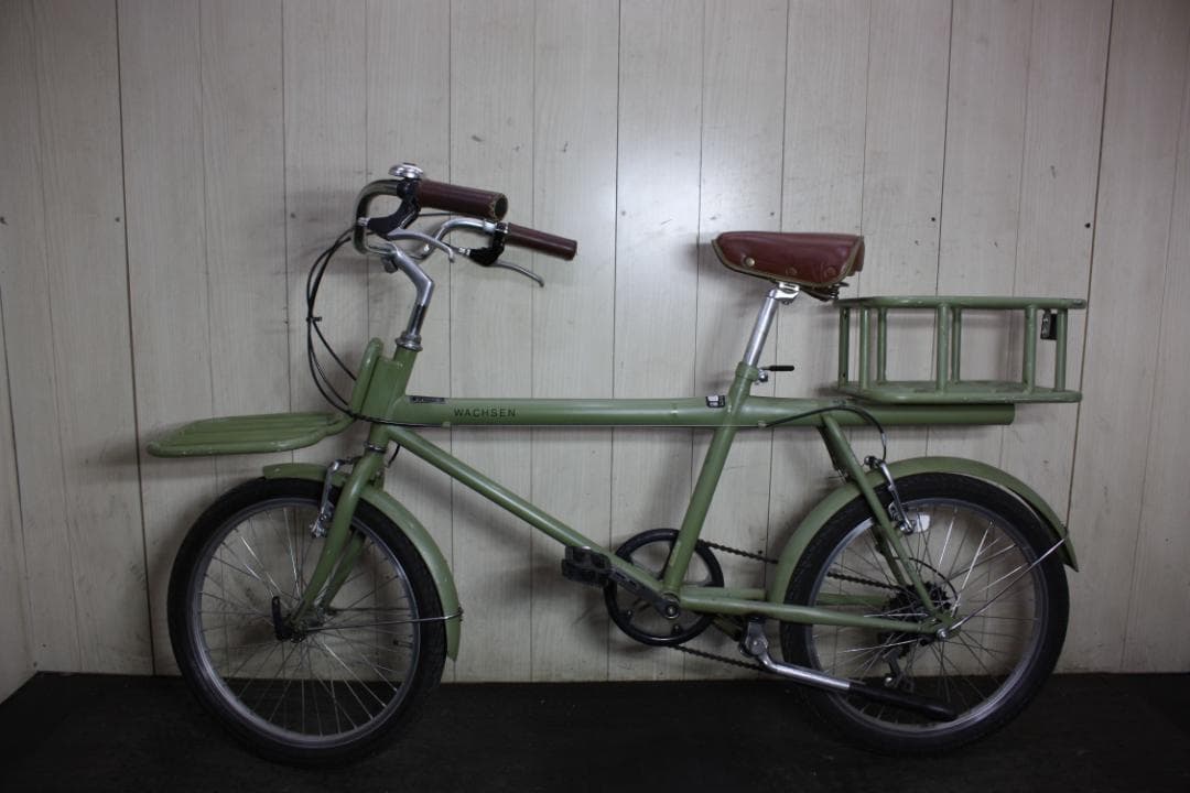 オリーブグリーン ミニベロ 自転車