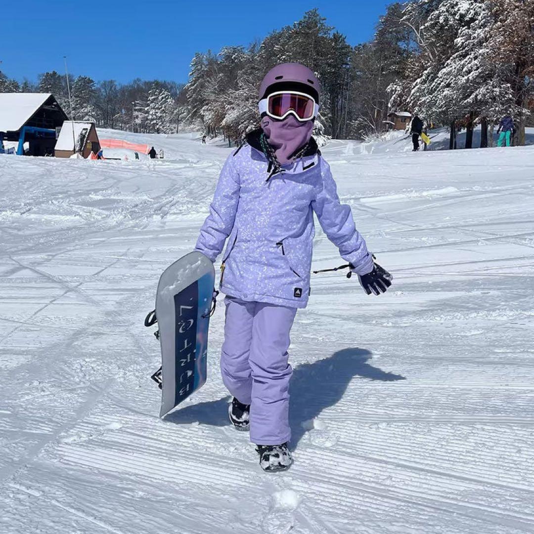 新品　バートン　キッズスノーボードウェア上下セットアップ