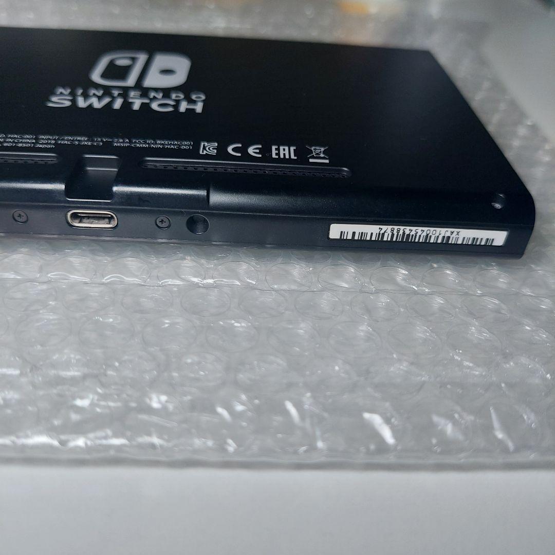 【動作品】Nintendo Switch本体 箱付き 付属品完品