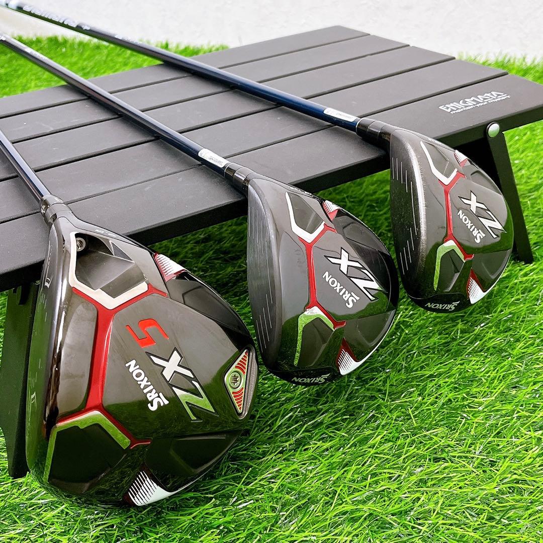 キャディバッグ新品　SRIXON ZX5 スリクソン　メンズゴルフクラブセット