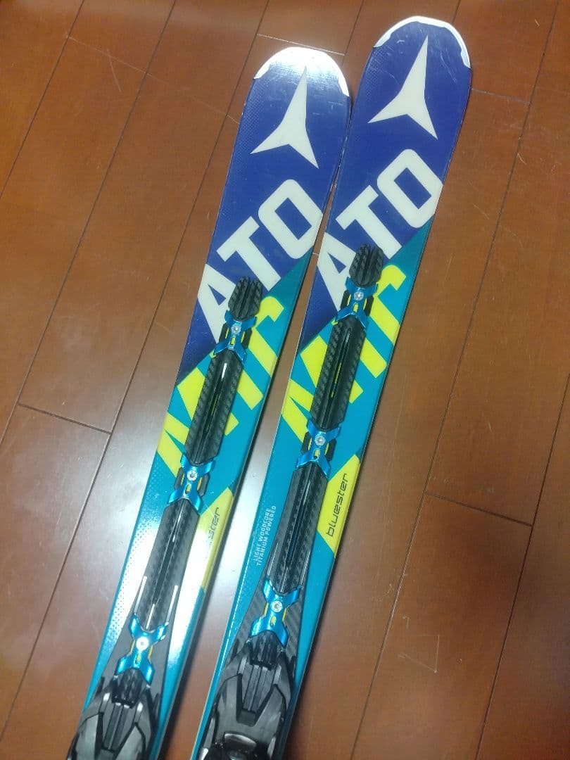 【BLUESTER☆】166cm　ATOMICスキー板セット♪　送料無料！
