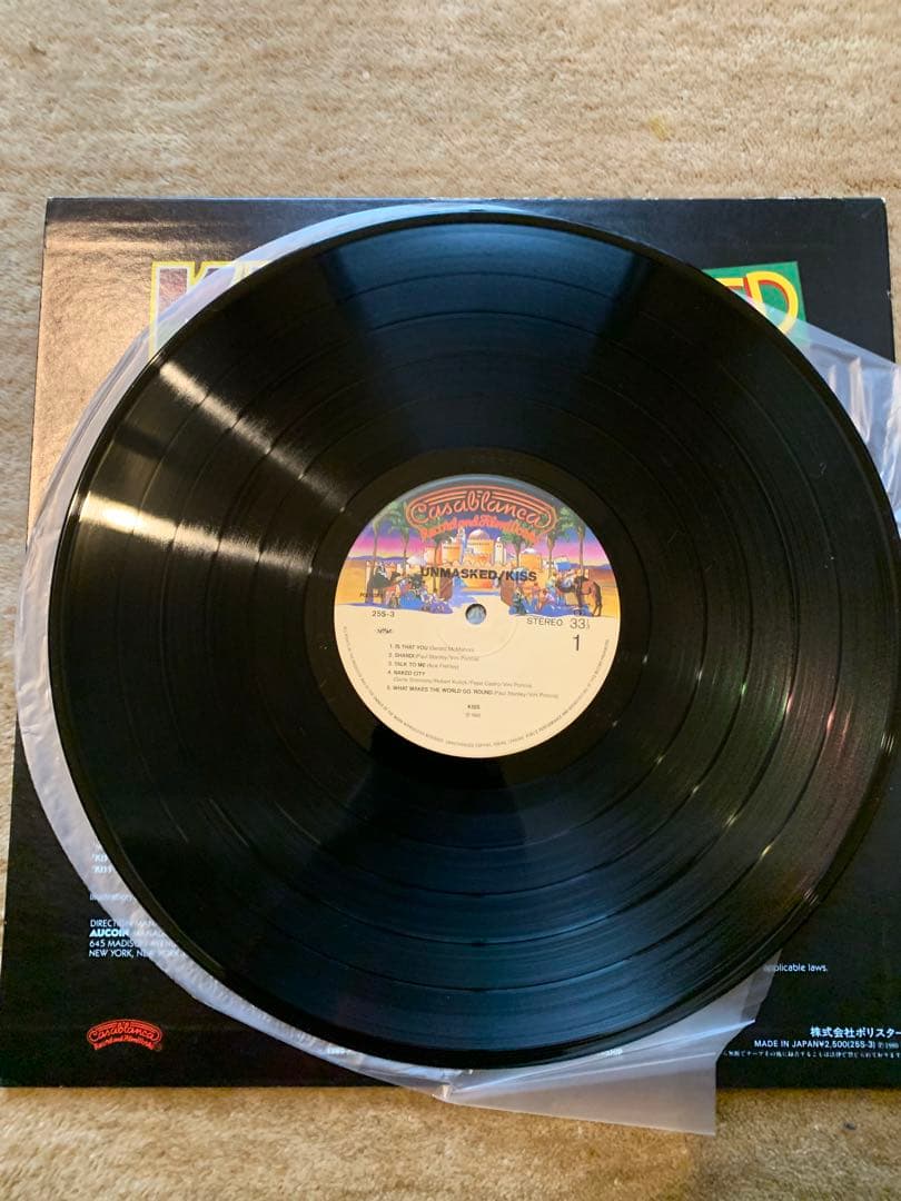KISS レコード　ビンテージ