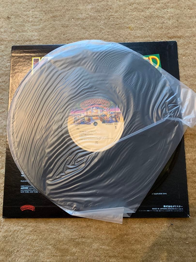 KISS レコード　ビンテージ