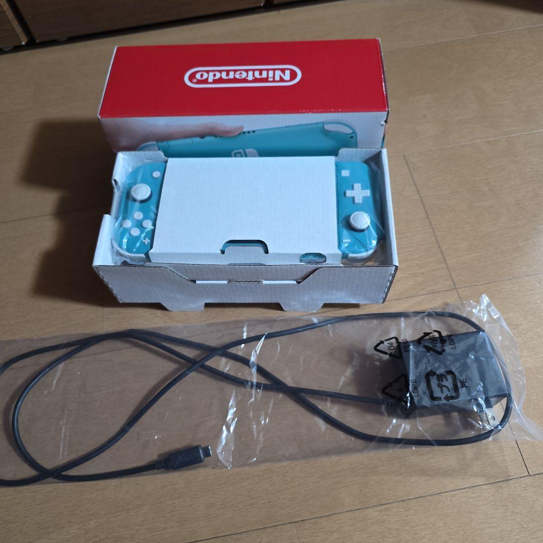 Nintendo Switch Lite ターコイズ 本体 + ケース動作確認済