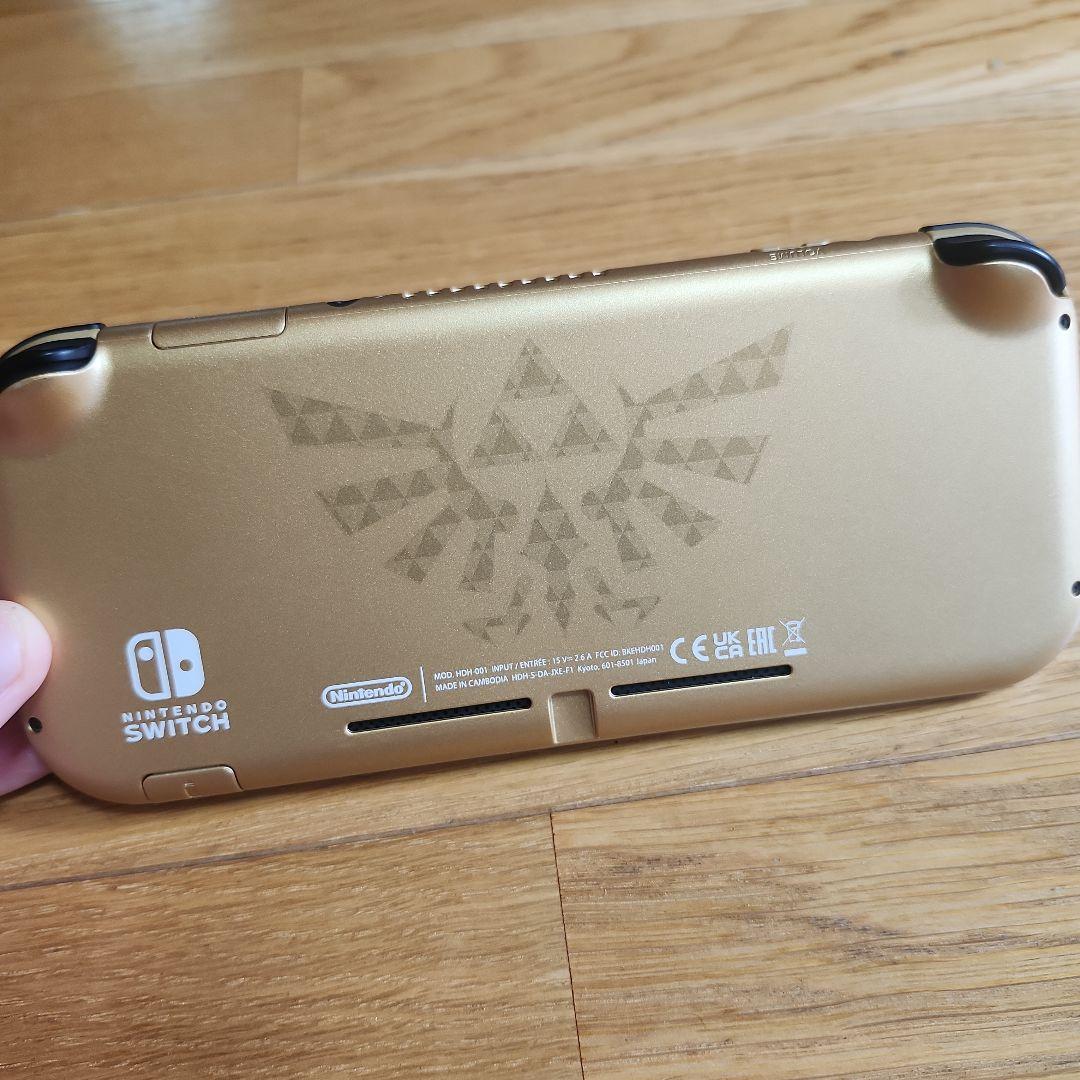 【動作品】ニンテンドースイッチライト ハイラルエディション 箱付き 欠品あり