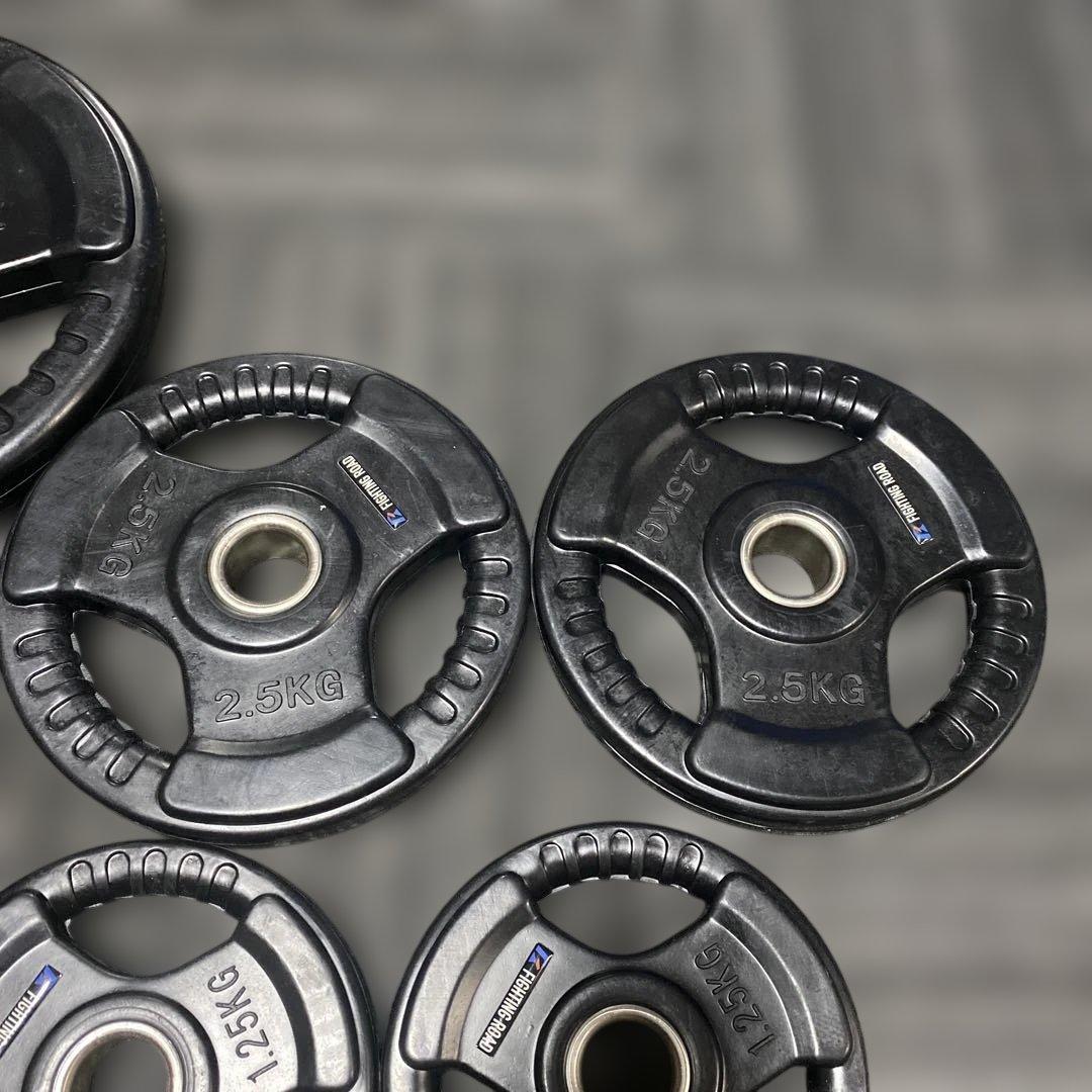 バーベルプレートセット。ファイティングロード