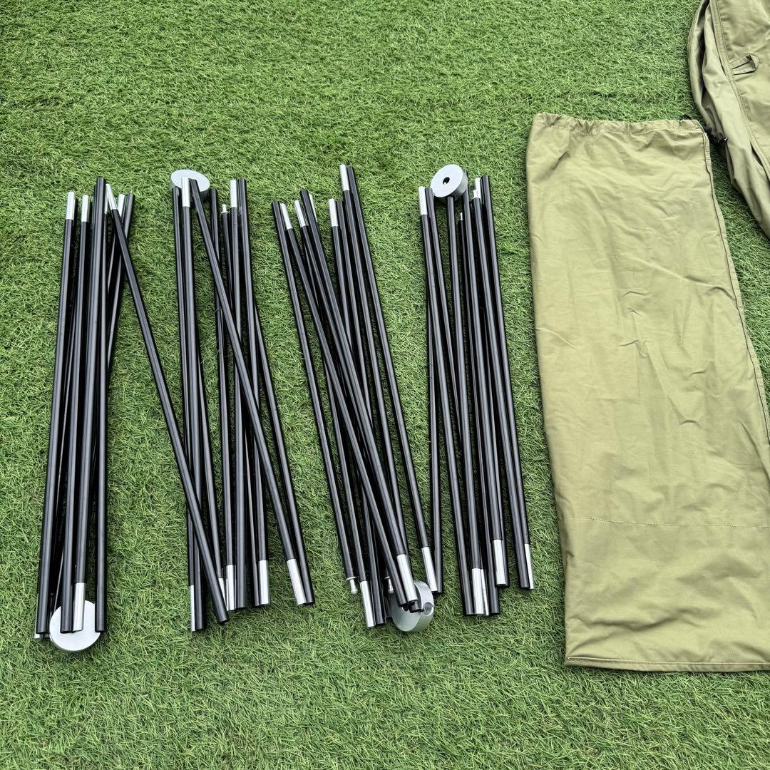 極美品　Soomloom VIKING ダブルY字型ポールテント TC テント