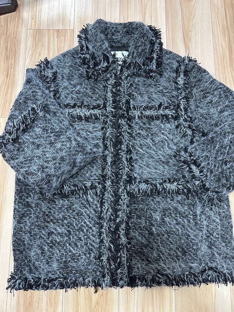 SLY FLUFFY TWEED ジャケット　セットアップ可