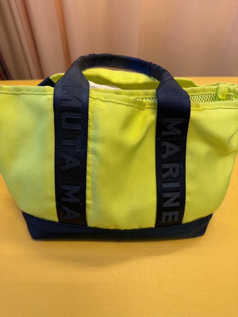 muta marineイエローネイビー カートバッグ