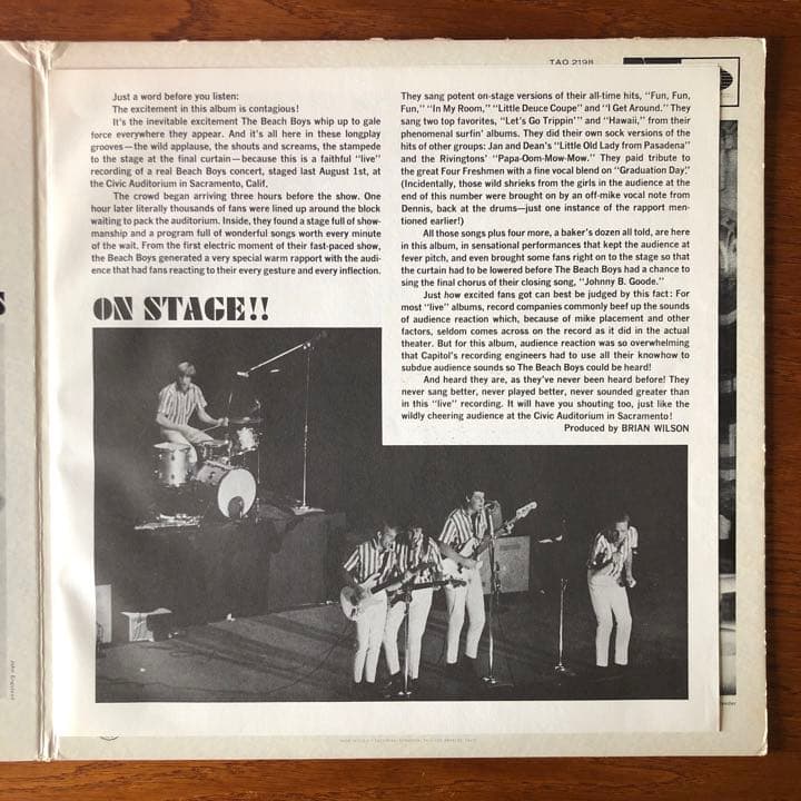 ビーチ・ボーイズ Beach Boys【米オリジナル盤初期・MONO・稀少】⑧