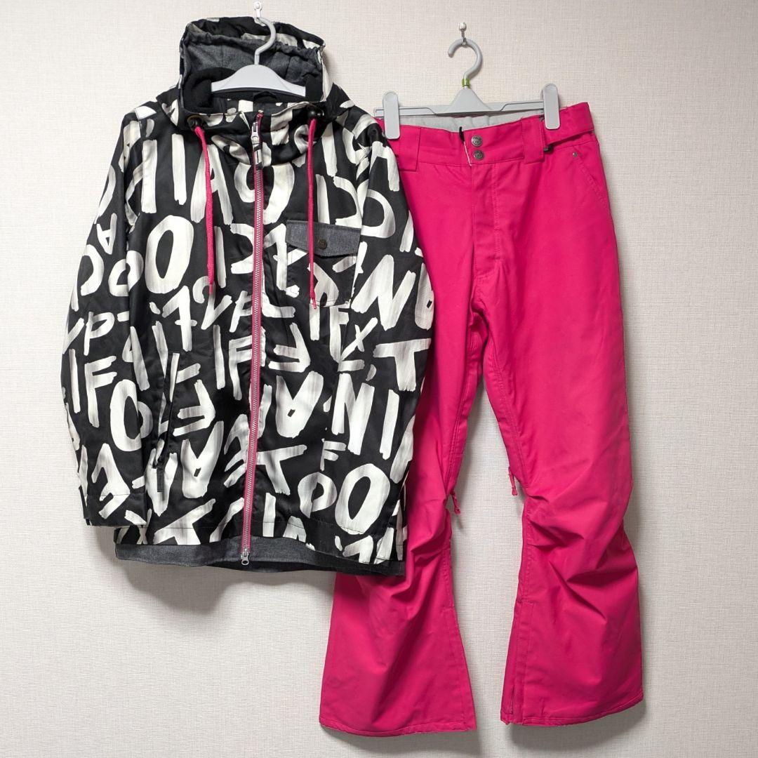 【M】上下セット スキーウェア スノーボード oceanpacific 中村アン
