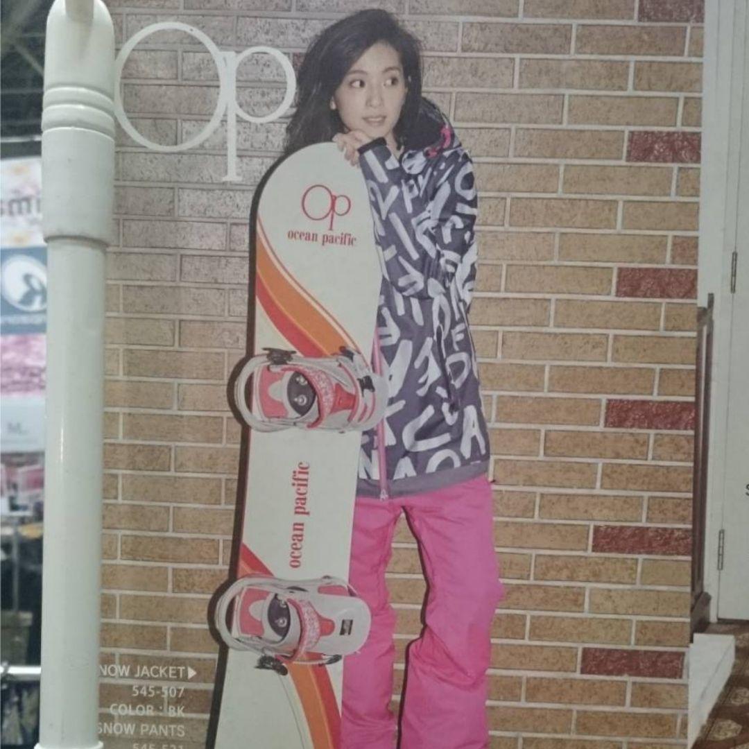 【M】上下セット スキーウェア スノーボード oceanpacific 中村アン