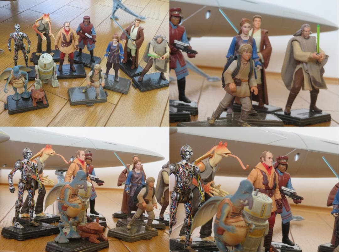 【希少中古お得セット】スターウォーズ EP1 ナブーロイヤルスターシップセット