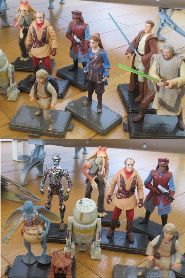 【希少中古お得セット】スターウォーズ EP1 ナブーロイヤルスターシップセット