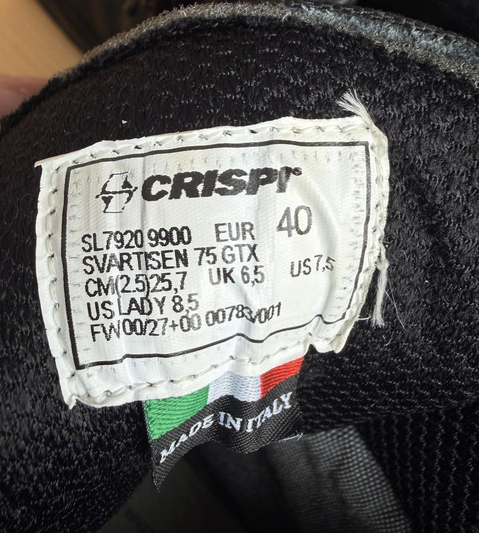 ［25.5］CRISPI SVARTISEN GTX 75mm