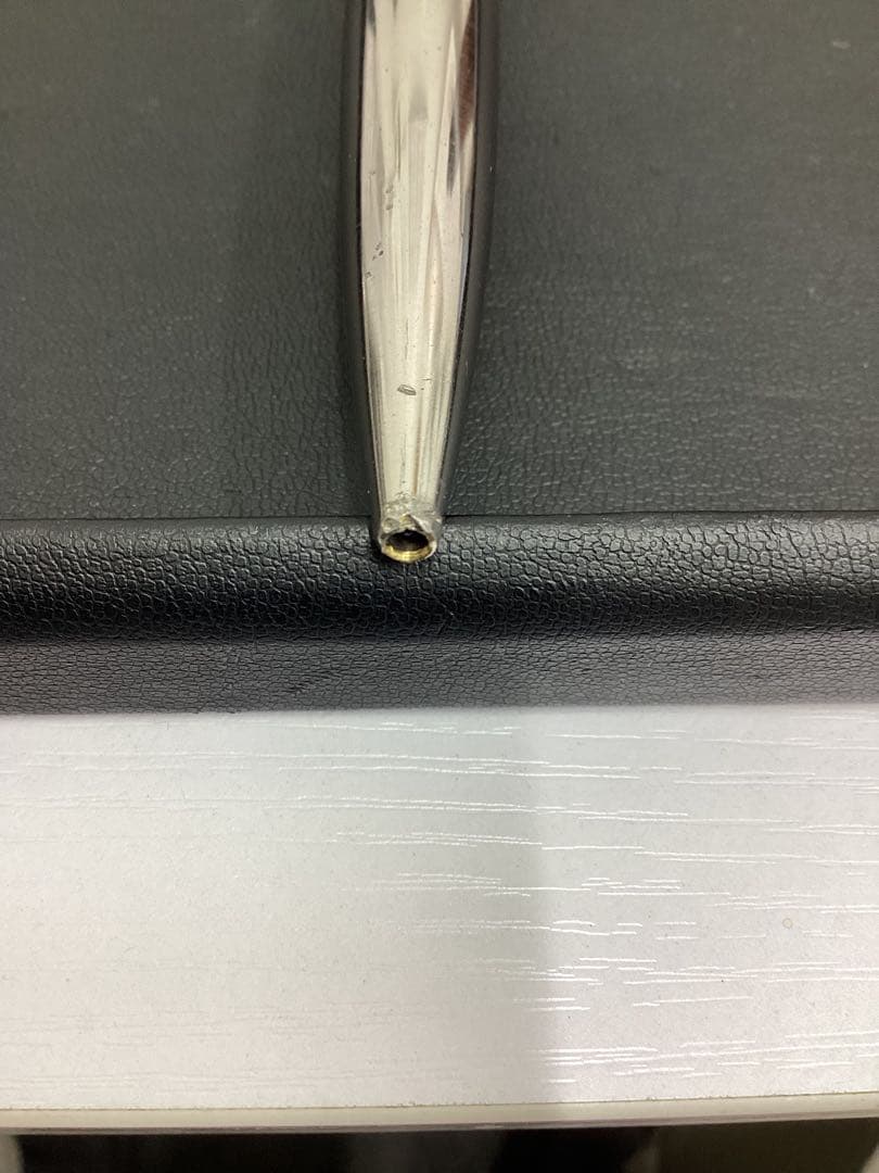 A.DUNHILLオニキスブルー紫ラメ シャープペンシル　とダンヒルボールペン