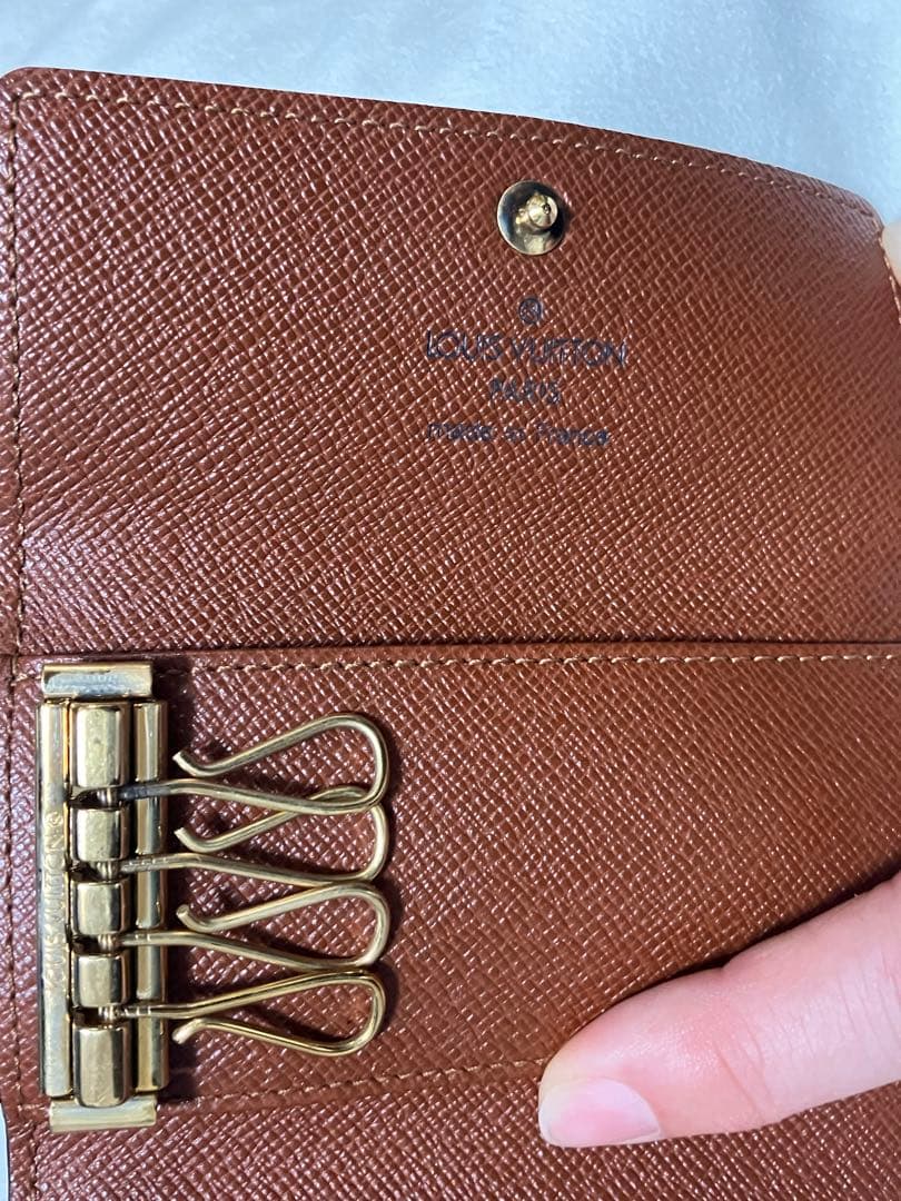 【K3】LOUIS VUITTON 4連キーケース モノグラム　未使用品