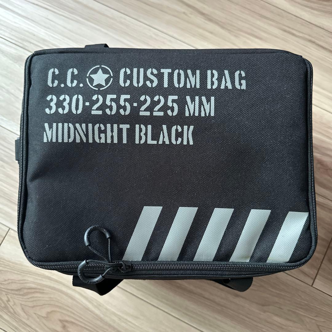 CARGO CONTAINER ギア コンテナ M 黒 ソフトコンテナ