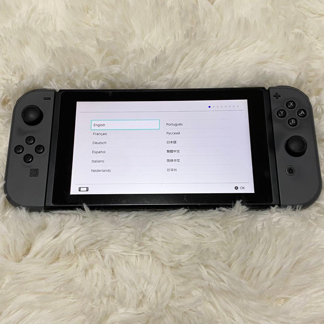 【動作確認済み】Nintendo Switch 本体 充電器付き すぐに遊べる