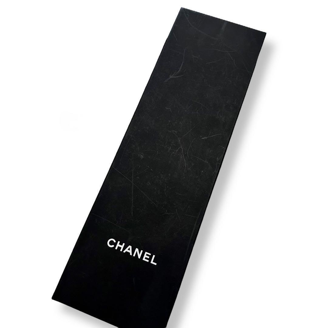 箱付き✨極美品✨CHANEL ネクタイ　シャネル ココマーク　光沢　【D】