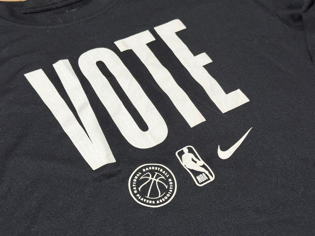 NBA Vote選手支給品usedシューティングロングTシャツLtサイズ