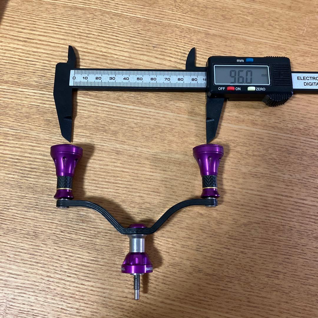 廃盤　レア　07ステラ　Bassartハンドル　夢屋チタンリールスタンド　左巻き