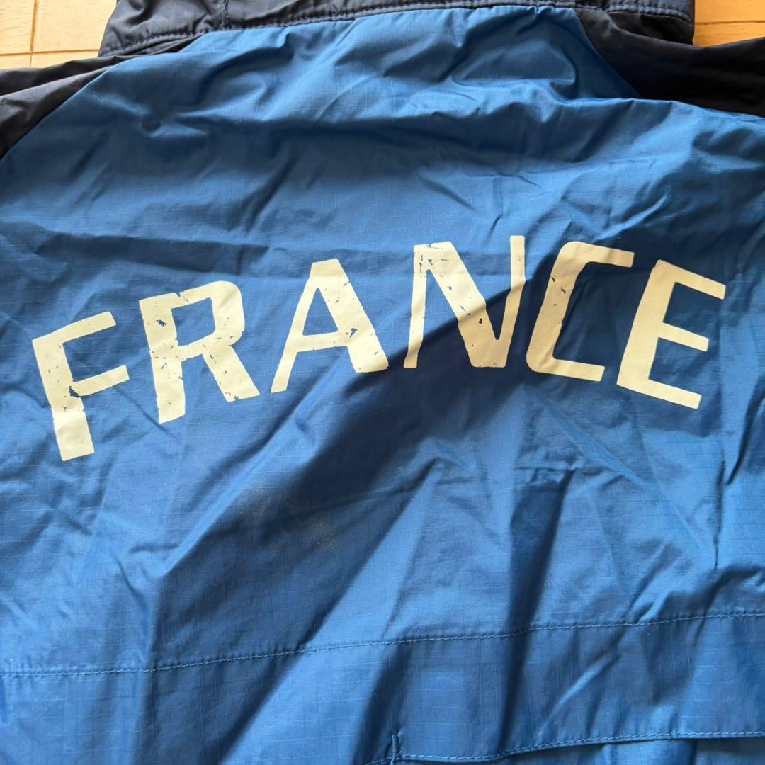 美品 adidas アディダス フランス代表 ナイロンジャケット 02-03 Ｌ