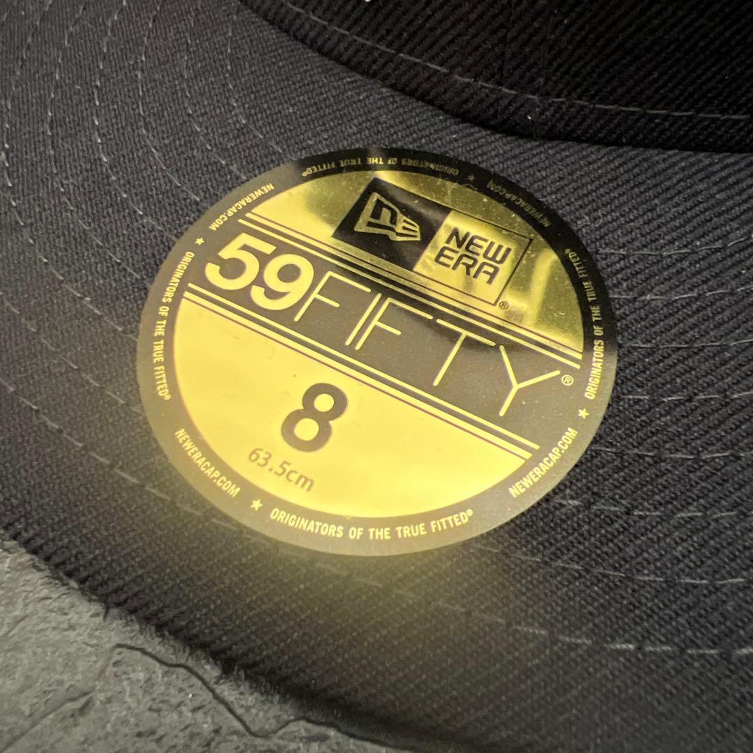 New Era 59FIFTY ネイビー キャップ サイズ8