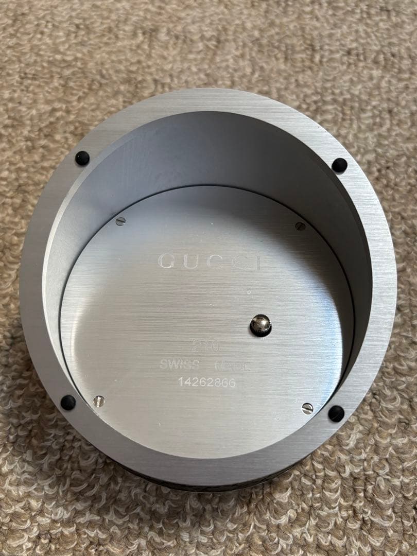 新品未使用　GUCCI アナログ置時計