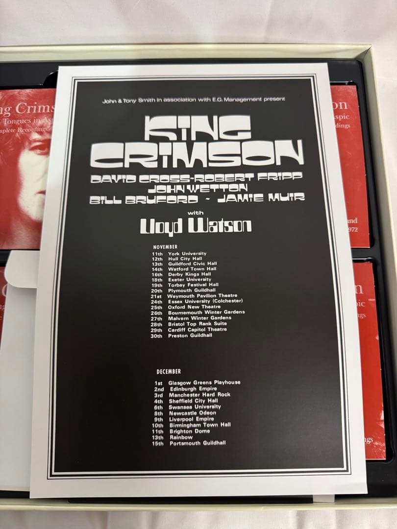 【UK盤13CD/1DVD/1BD】キング・クリムゾン 太陽と戦慄 40周年