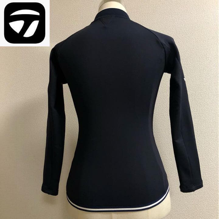 テーラーメイド◆ストレッチ ジャケット レディース◆ブラック Sサイズ