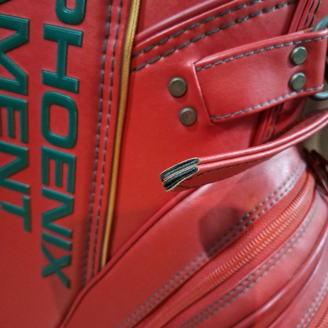 ⭐ダンロップフェニックストーナメント赤のキャディーバックになります。