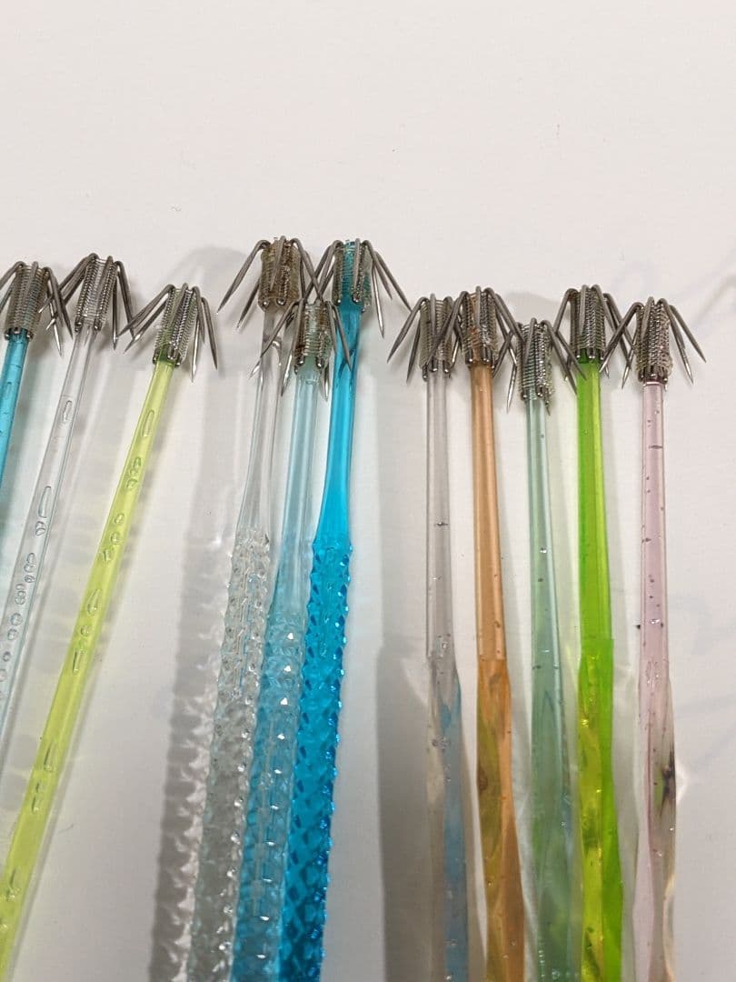 100本 11センチ イカヅノ プラヅノ ヤリイカ ヤマシタ ダイワ ヤマリア