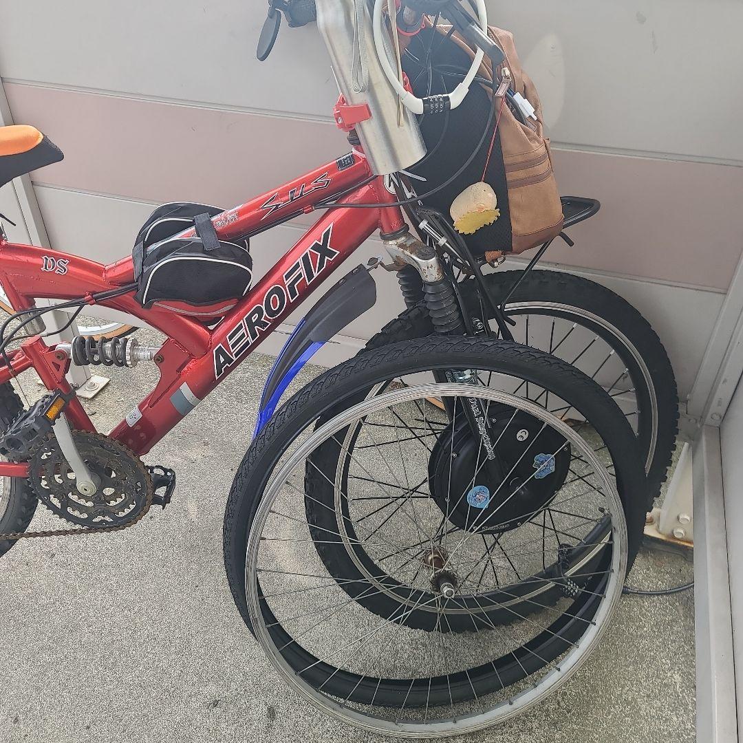 1000Wモーター電動改造キット＆ロードバイク AEROFIX