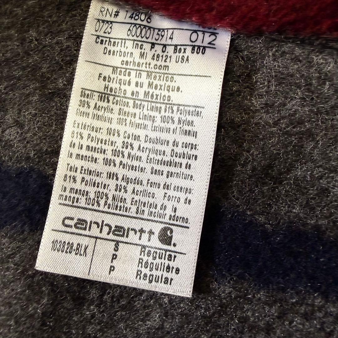 Carhartt 103828 ダック デトロイトジャケット ブラック