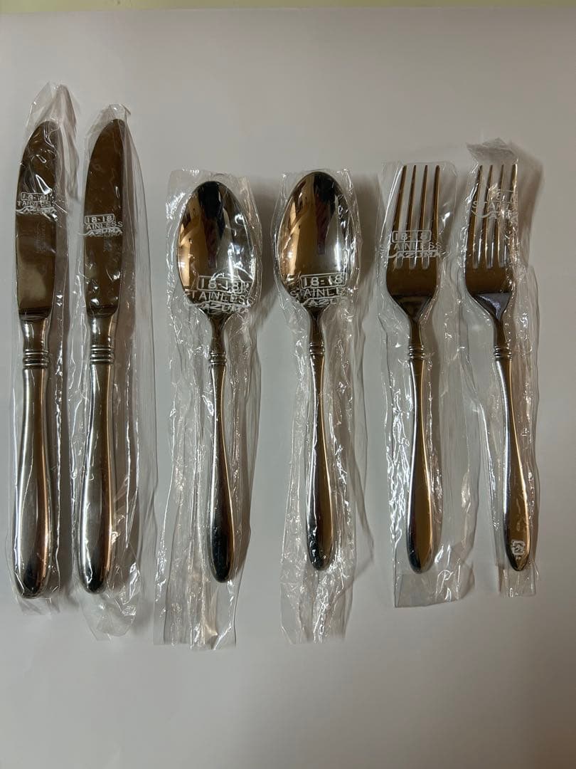 アズマ　インペリアル 18-18カトラリーセット 6点