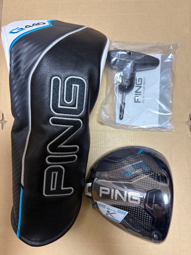 新品未使用PING 最新ドライバー G440K 10.5° ヘッド&ヘッドカバー