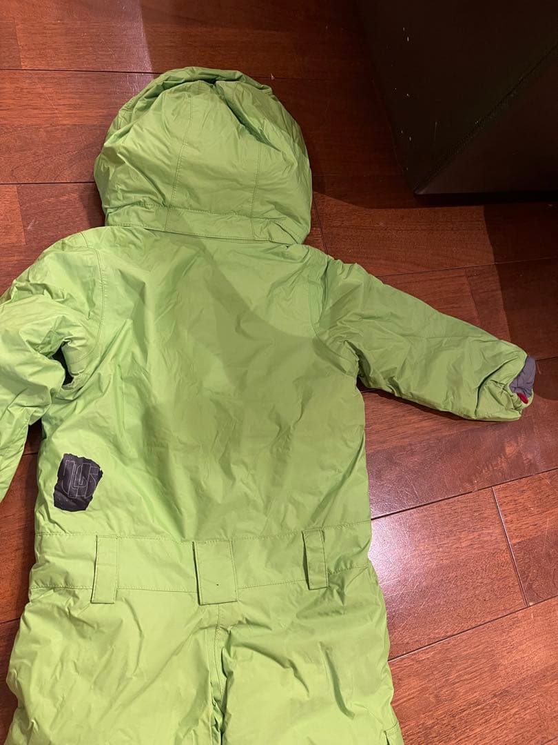 BURTON ベビー用スノーボードウェア ライムグリーン