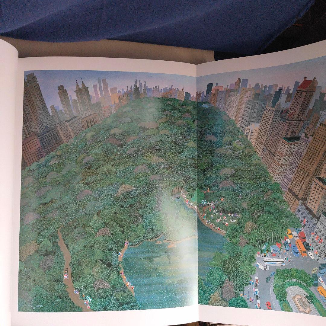 原田泰治自選画集 　ケース付大型本