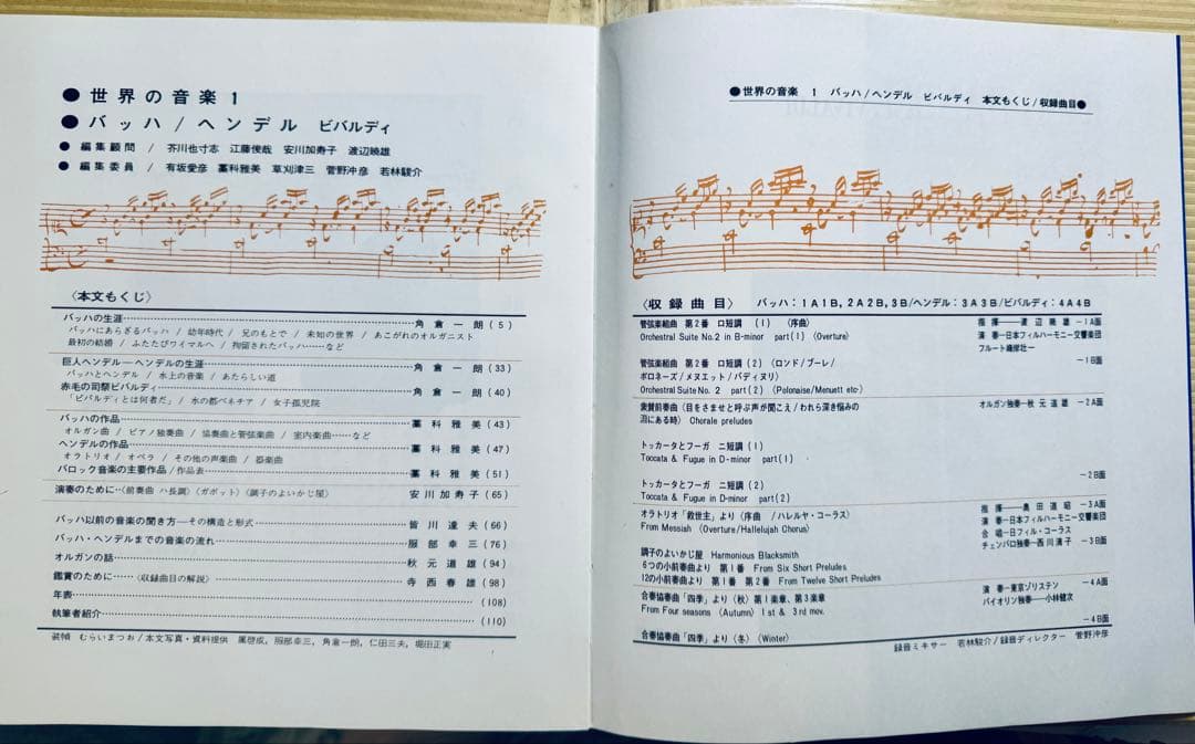 世界の音楽全15巻（小学館）