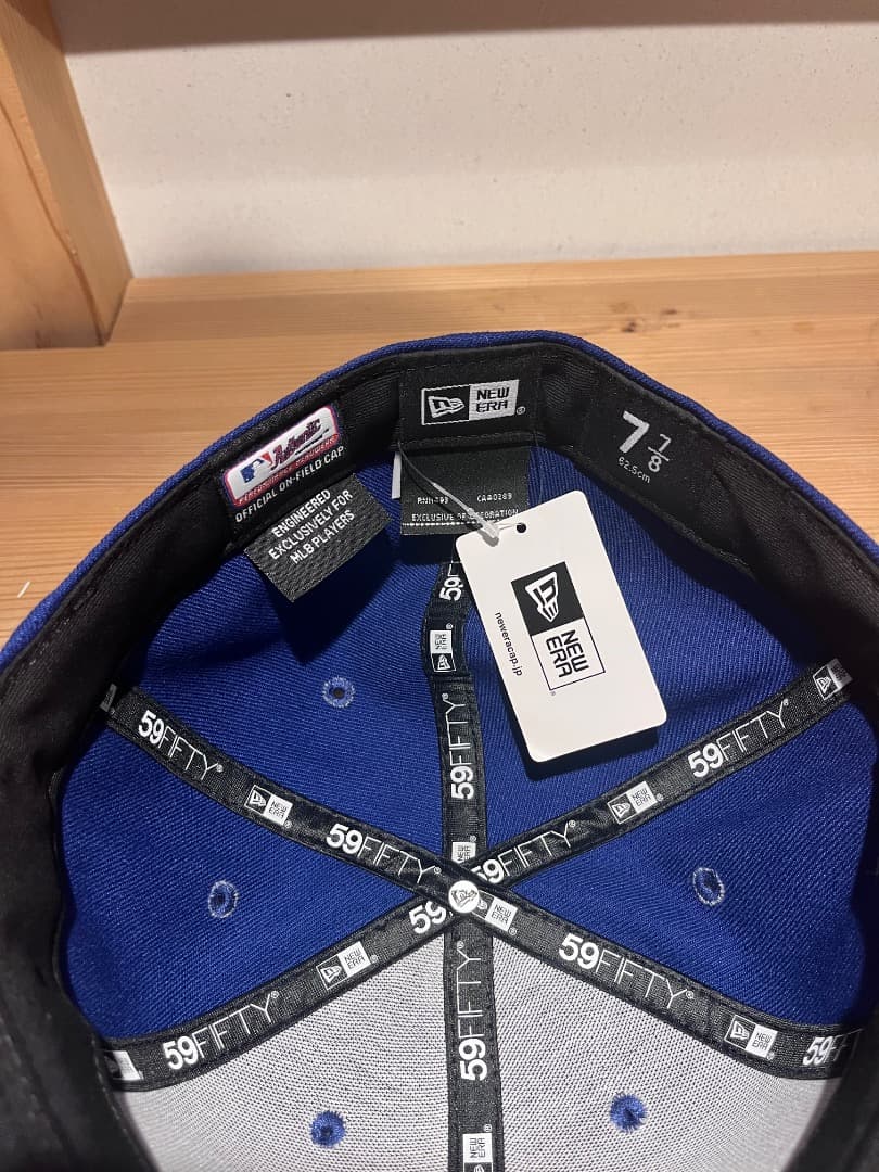 NEW ERA 59FIFTY 62.5cm ドジャース　キャップ