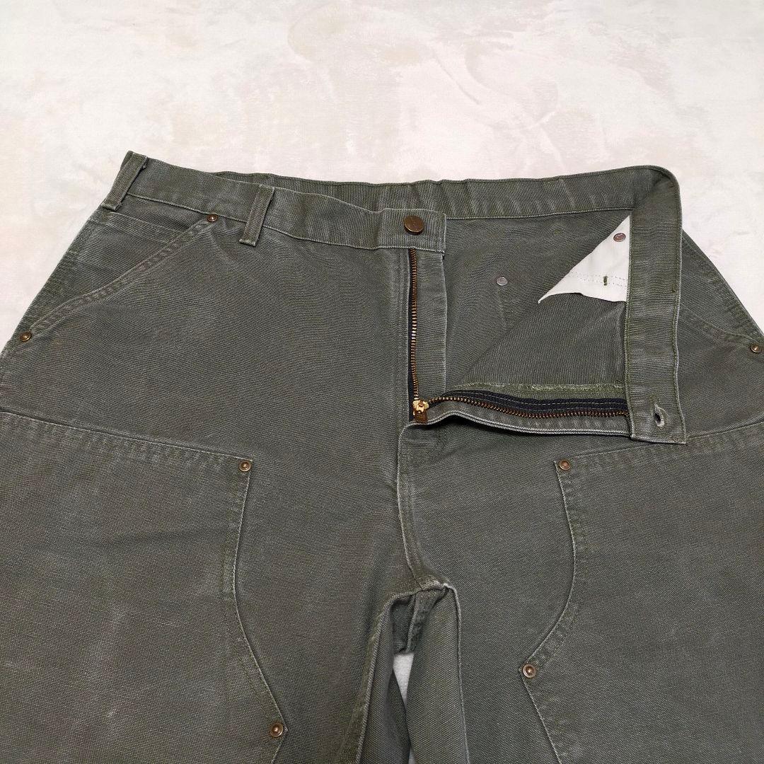 CARHARTT　B136−MOS　W38　ダブルニーパンツ　ルーズフィット