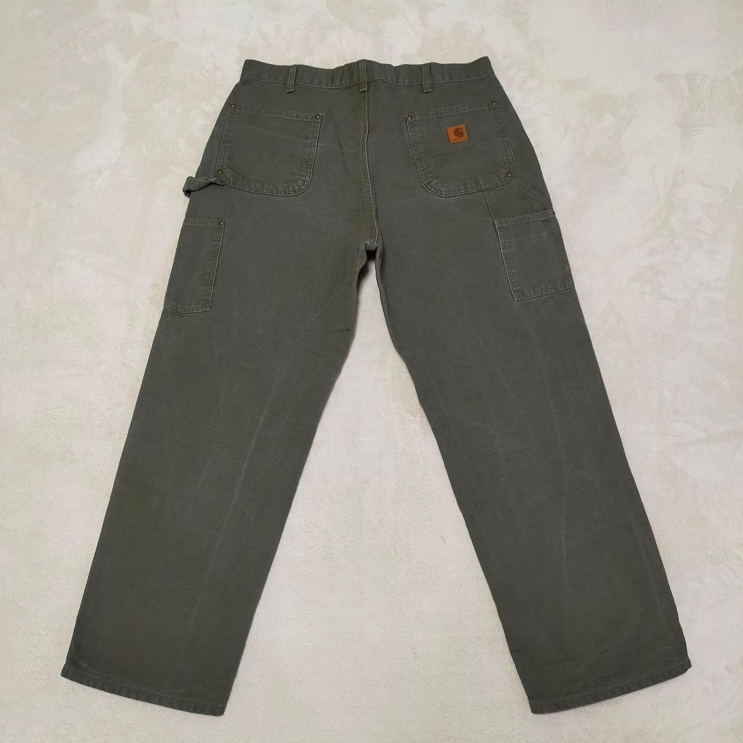 CARHARTT　B136−MOS　W38　ダブルニーパンツ　ルーズフィット
