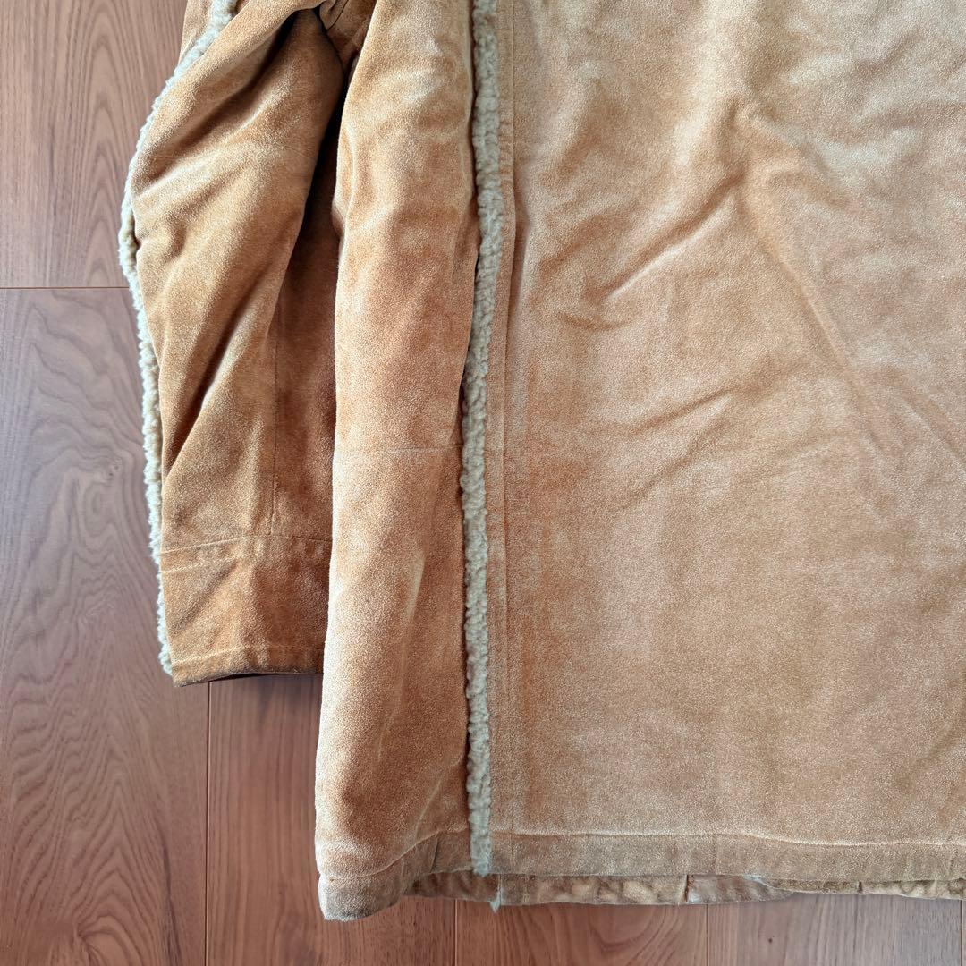 私*庫様 90s OLD STUSSY ステューシー スエード ボアジャケット