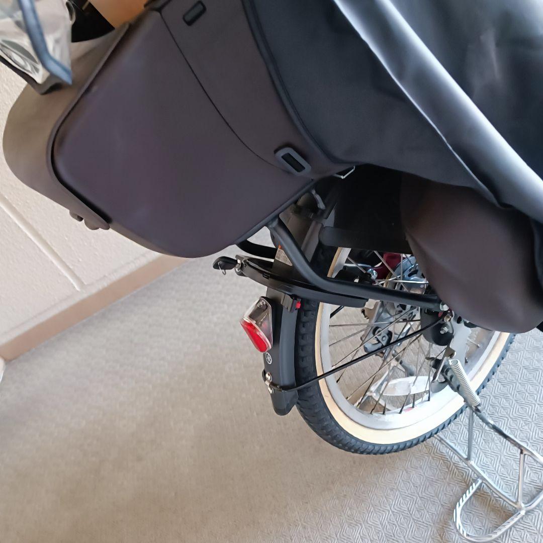 電動アシスト自転車 ヤマハ パスバビーアン PA20BSPR 前後チャイルド付