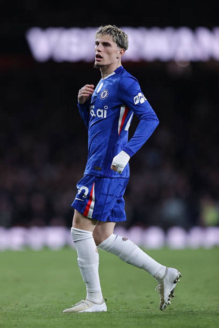 チェルシー　ホーム長袖 GARNACHO 2XL 新品未使用タグ付　スポンサー