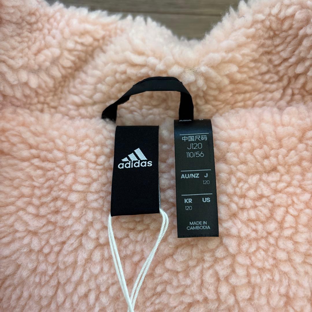 adidas ブラック ベンチコート 新品タグ付き